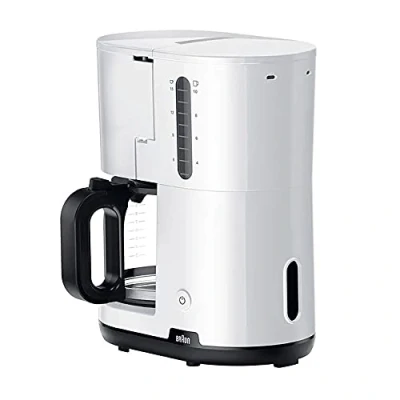 Image de Breakfast1 kf1100 wh 1000w 2. 5l 10 tasses verre blanc