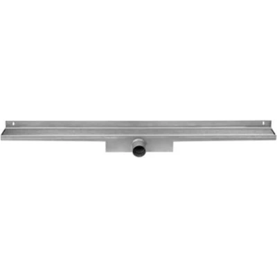 Afbeelding van Easy Drain Compact 30 Wall douchegoot met zijuitloop 40 mm 120 cm (RVS