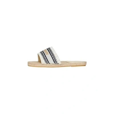 Afbeelding van Superdry Canvas Espadrille Overlay Slippers Dames