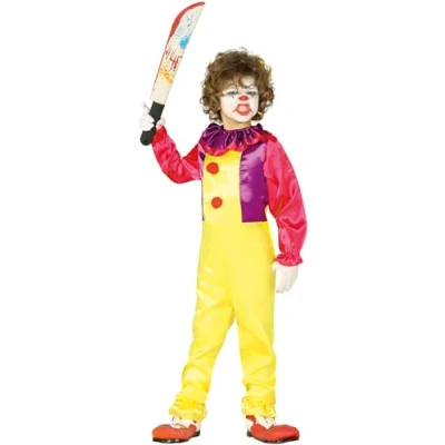 Afbeelding van Fiestas Guirca Verkleedkostuum Clown Junior Geel Maat 116
