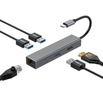 Afbeelding van Hub USB CoolBox miniDOCK4 C Grijs
