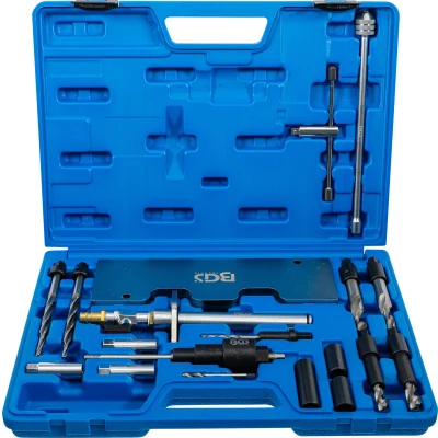 Afbeelding van BGS Reparatieset voor gloeibougie schroefdraad Audi, VW 28 delig
