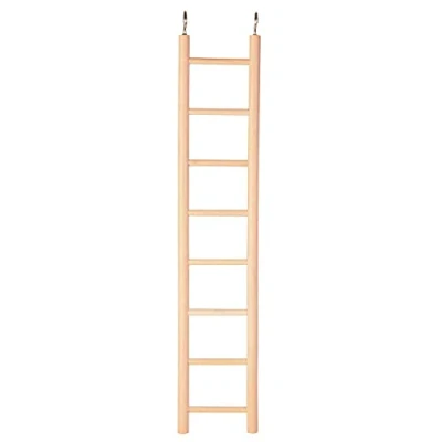 Afbeelding van Trixie Houten Ladder Vogelspeelgoed 36 cm 8 Sporten