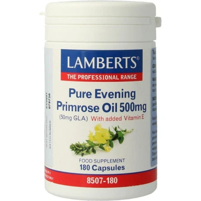 Afbeelding van Lamberts Teunisbloemolie 500 mg 180 capsules