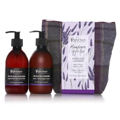 Afbeelding van The Highland Soap Company Lavender handverzorging geschenkdoos