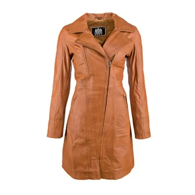 Afbeelding van Elegante damesjas 107, brons, maat: XL