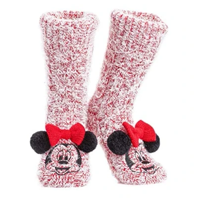 Afbeelding van Disney Stitch Mickey Minnie Antislipsokken voor dames, fantasiesokken, cadeau dames en meisjes, jongeren