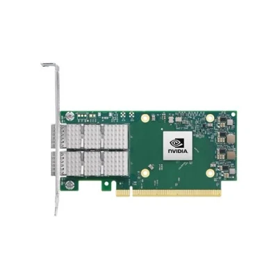 Image de NVIDIA ConnectX 6 Dx EN Adaptateur réseau PCIe 4.0 x16 Gigabit Ethernet / 10Gb 25Gb SFP28 x 2