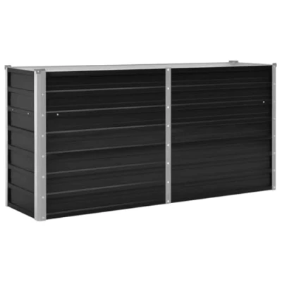 Afbeelding van vidaXL Hoogslaper voor de tuin, 160 x 40 77 cm, staal, verzinkt