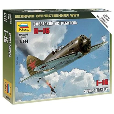 Afbeelding van Zvezda I 16 Soviet Fighter (Zve6254) modelbouwsets, hobbybouwspeelgoed voor kinderen, modelverf en accessoires