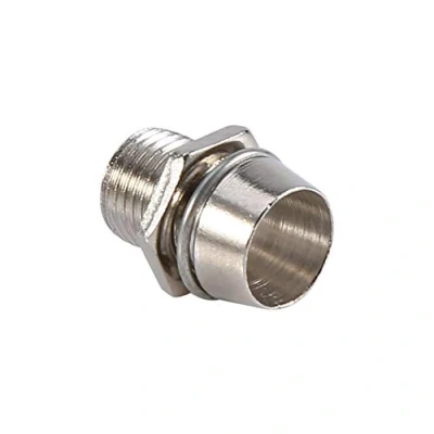 Afbeelding van YWBL WH 50 stuks LED houder 5 mm sokkel lamphouder display kleur zilver schroefdraad grootte 8 aansluiting