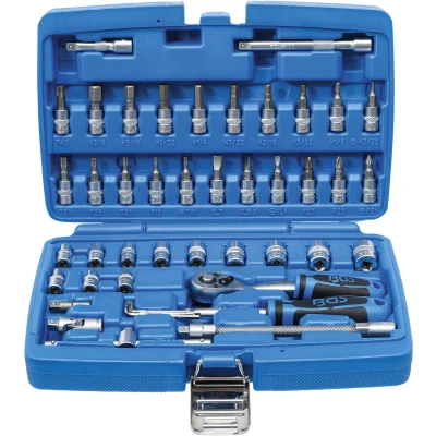 Afbeelding van BGS Dopsleutelset imperial 1/4&quot; 46 delig