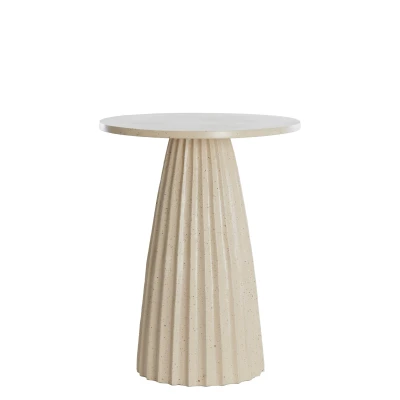 Afbeelding van Light &amp; Living Bijzettafel VEGLIA Ø40x51cm Bruin