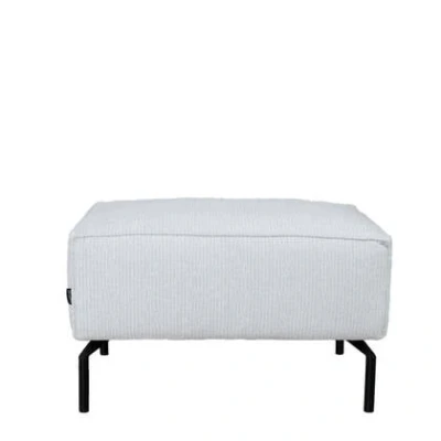Afbeelding van Bronx71® Hocker Kansas ribstof off white