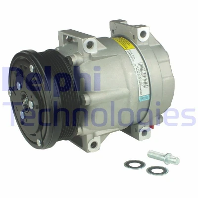 Afbeelding van DELPHI TSP0155953 AC Compressor V5 PAG 46 Met compressorolie