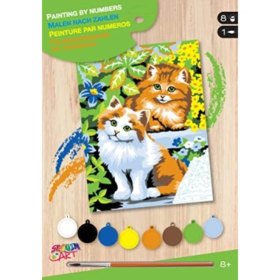 Afbeelding van Sequin Art Schilderen Op Nummer Kittens