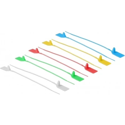 Afbeelding van Tie wraps 250 x 2,7mm / diverse kleuren met label (10 stuks)