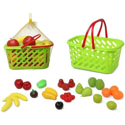 Afbeelding van Mand met fruit Groen (27 Pcs)