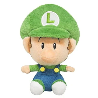 Afbeelding van SUPER MARIO Baby Luigi Plush 16cm