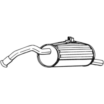 Image de Silencieux arrière bosal 228 205