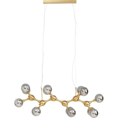 Afbeelding van Kare Design Atomic Balls Hanglamp 14 kap goud