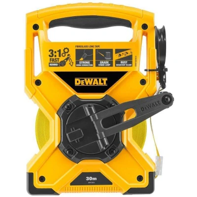 Afbeelding van DeWALT DWHT34218 0 Landmeter Glasvezel 30m x 12,7mm Open Kast