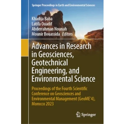 Afbeelding van Springer Proceedings in Earth and Environmental Sciences Advances Research Geosciences, Geotechnical Engineering, Science