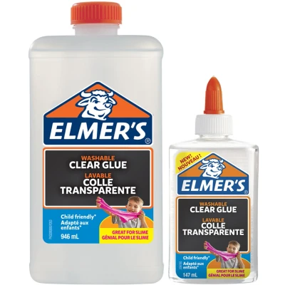 Afbeelding van Elmer&#039;s kleurloze PVA lijm 946 ml Uitwasbaar en kindvriendelijk Geweldig voor het maken van slijm om mee te knutselen