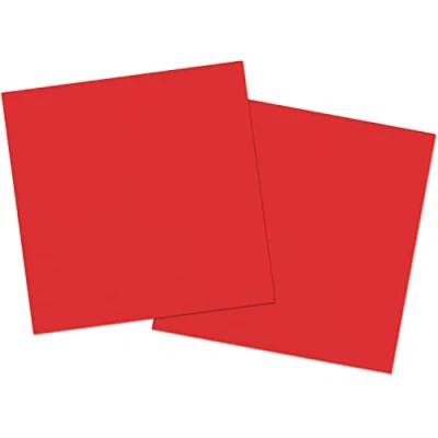 Afbeelding van Folat Rode Servetten 33x33cm (20 stuks)