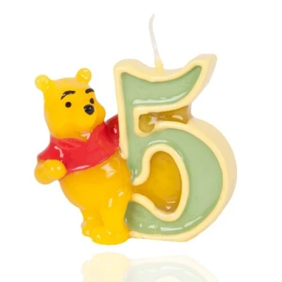 Afbeelding van Disney kaars verjaardag winnie the pooh nr 6