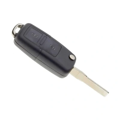 Afbeelding van JONGO sleutelbehuizing met lemmet, compatibel Volkswagen Beetle, Bora, Caddy, EOS, Golf, Golf Plus, Passat, Polo, Scirocco, Tiguan, Touran, 2 toetsen