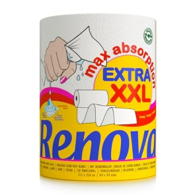 Afbeelding van Keukenpapier Renova Jumbo XXL Wit 260 g