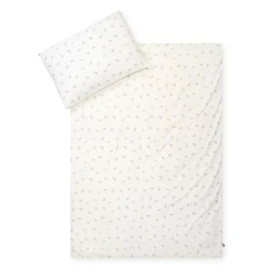 Afbeelding van Julius Zöllner, Beddengoed voor kinderen, Kinderbeddengoed Jersey Little Bow 100 x 135 + 40 60 cm