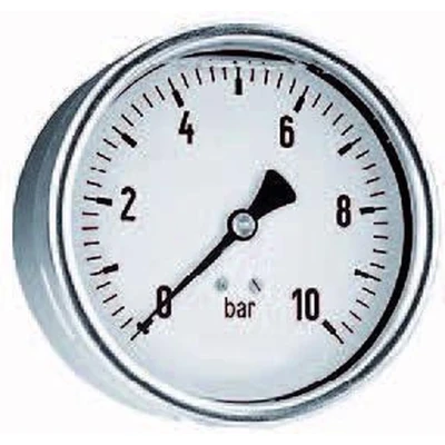 Afbeelding van Rvs Kast 63 Mm Glycerine Gevuld ¼&quot; Achteraansl. 0 10