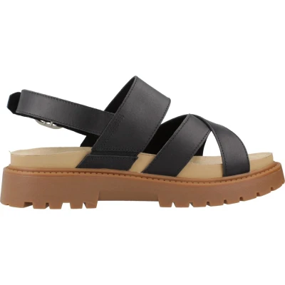 Afbeelding van Timberland Clairemont WAY Sandalen, Dames, Maat: 40, Black Leer
