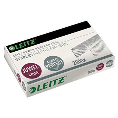 Afbeelding van Leitz Juwel nietjes, 4 mm, verzinkt, doos met 2000 56400000