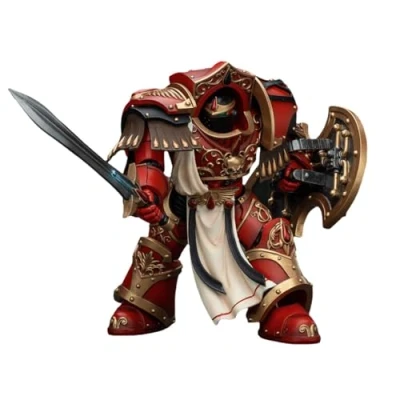 Afbeelding van Joy Toy (CN) Warhammer The Horus Heresy Action Figure 1/18 Blood Angels Crimson Paladins Squad Paladin 1 14 cm Figuur