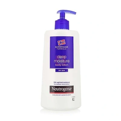 Afbeelding van Neutrogena Norwegian Formula Deep Moisture Body Lotion Dry Skin, 400 ml (1 stuk)