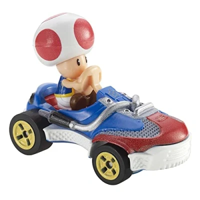 Afbeelding van Hot Wheels Mario Kart Replica Diecast Toad, Sneeker