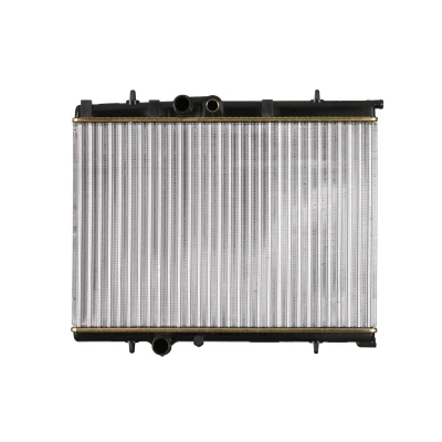 Afbeelding van NRF 509524A Radiateur Aluminium 563 380 23 FULL KIT Koelribben mechanisch gelast PEUGEOT: 206 Hatchback, 206+ Hatchback