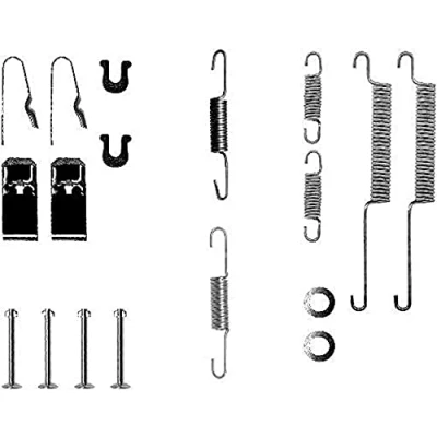 Afbeelding van HELLA 8DZ 355 200 081 Toebehoren, remschoen HONDA: CIVIC 6 Hatchback, Fastback