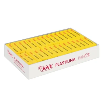 Afbeelding van Boetseerklei Jovi Geel 50 g (30 Onderdelen)