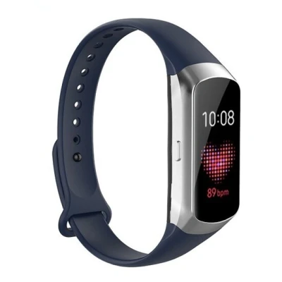 Afbeelding van Siliconen bandje Donkerblauw Samsung Galaxy Fit