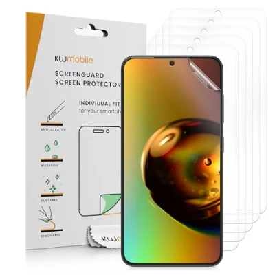 Afbeelding van kwmobile 6x screenprotectors geschikt voor Samsung Galaxy S25 Edge beschermende folie smartphone