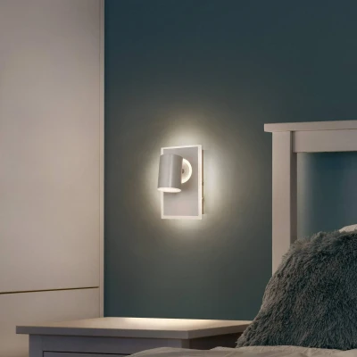 Afbeelding van LEDVANCE Mars LED wandspot, 2 lamps, 1 spot, wit