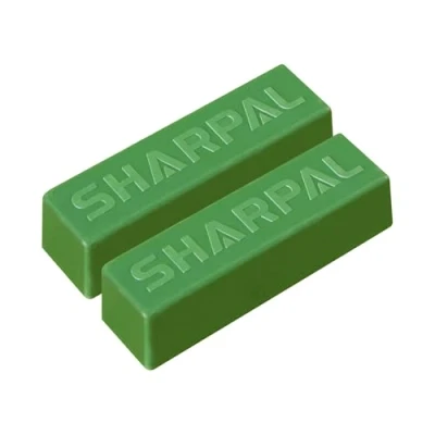 Afbeelding van SHARPAL 208 uur, 110 g, fijne groene polijstpasta voor het slijpen van alle messen, leren armbanden (2 stuks, totaal g)