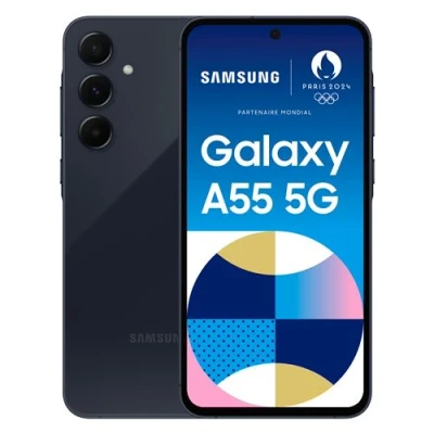 Image de Samsung Galaxy A55 128 Go Bleu Foncé 5G