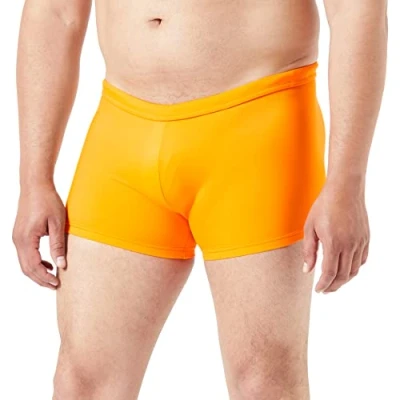 Image de HOM Boxer de bain Sea Life Short pour homme, Orange, L