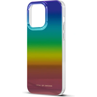 Afbeelding van iDeal of Sweden Hoesje Geschikt voor iPhone 14 Pro Max Mirror Case Meerkleurig