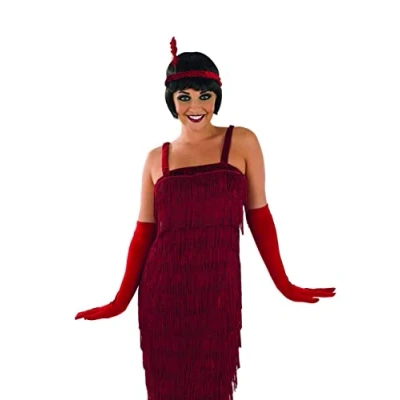 Afbeelding van Fun Shack Rood Charleston kostuum voor volwassenen, jaren 20, Halloween jurk dames, XXL